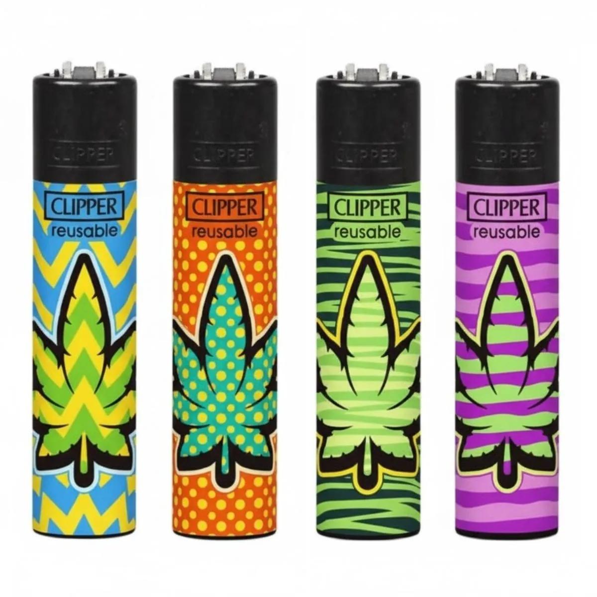 Lighter Clipper Colored Leaves