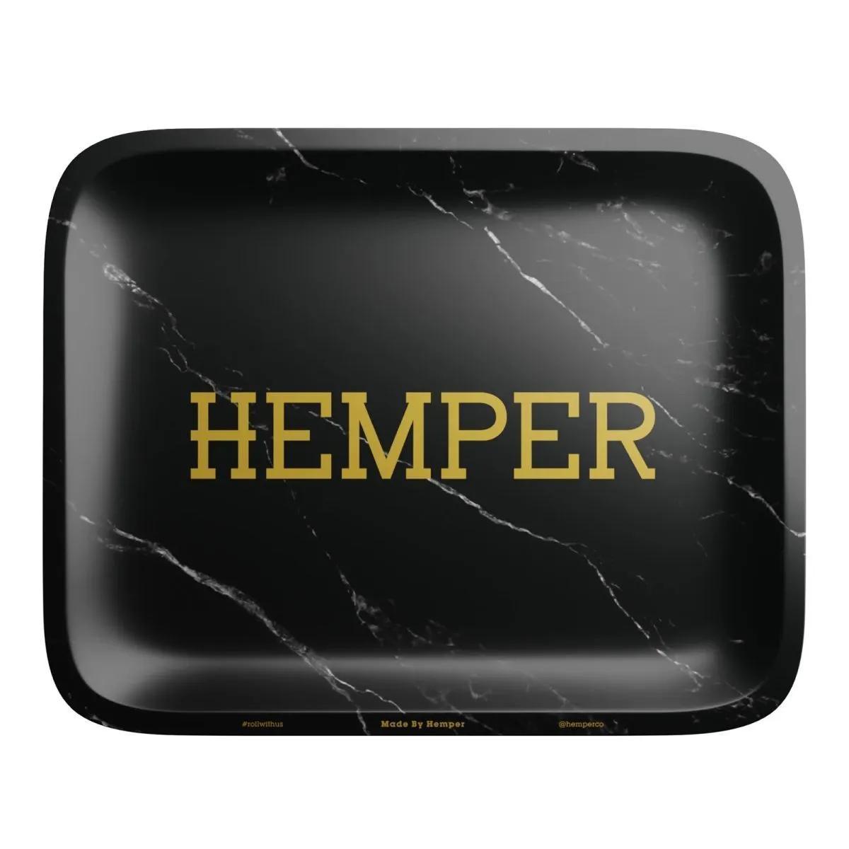Luxe Black Marble Rolling Tray