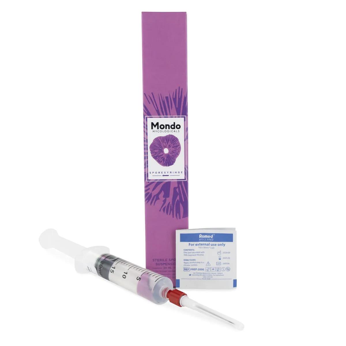 Mondo Spore Syringe Psilocybe Cubensis B+