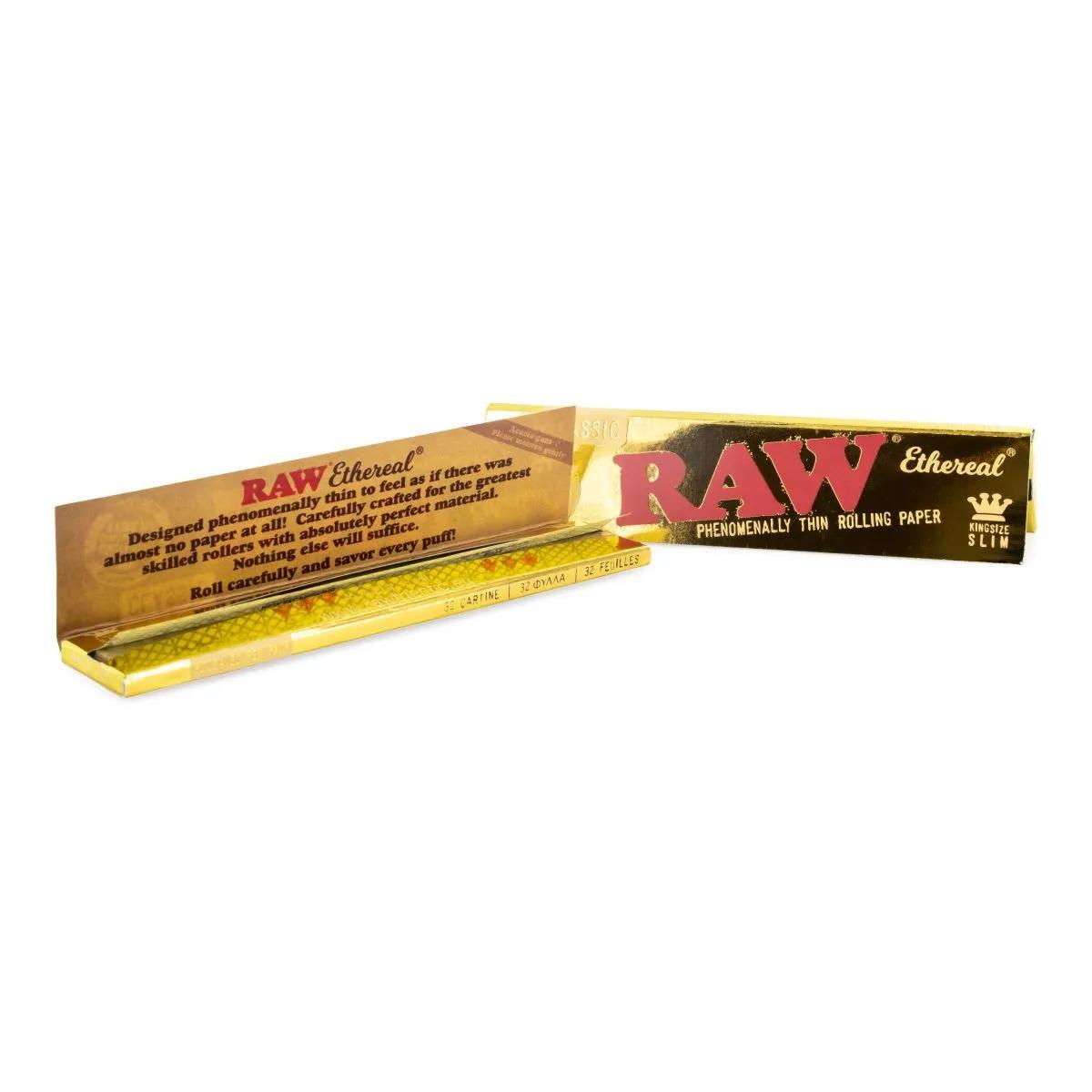 RAW Ethereal Rolling Papers King Size Slim