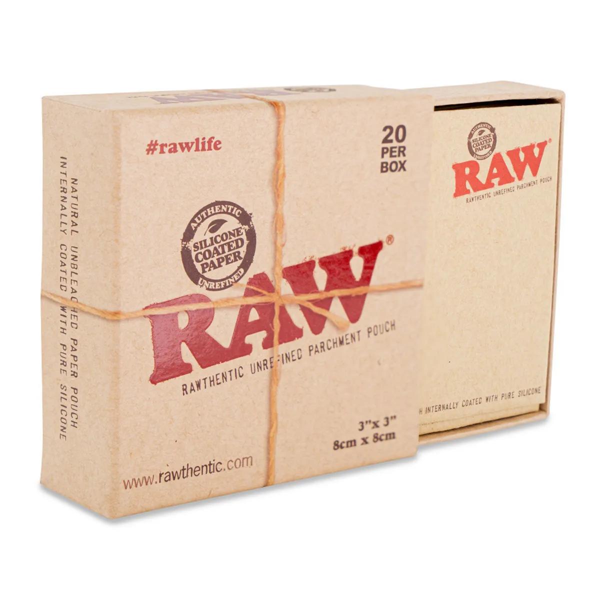 RAW Silicone-Coated Parchment Pouch