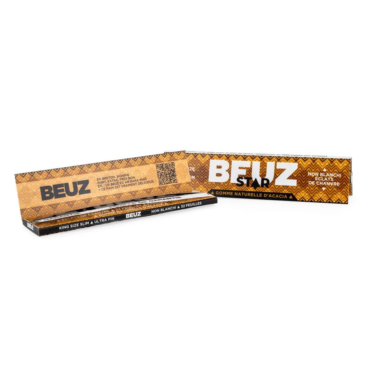 Unbleached Hemp King Size Slim Rolling Papers