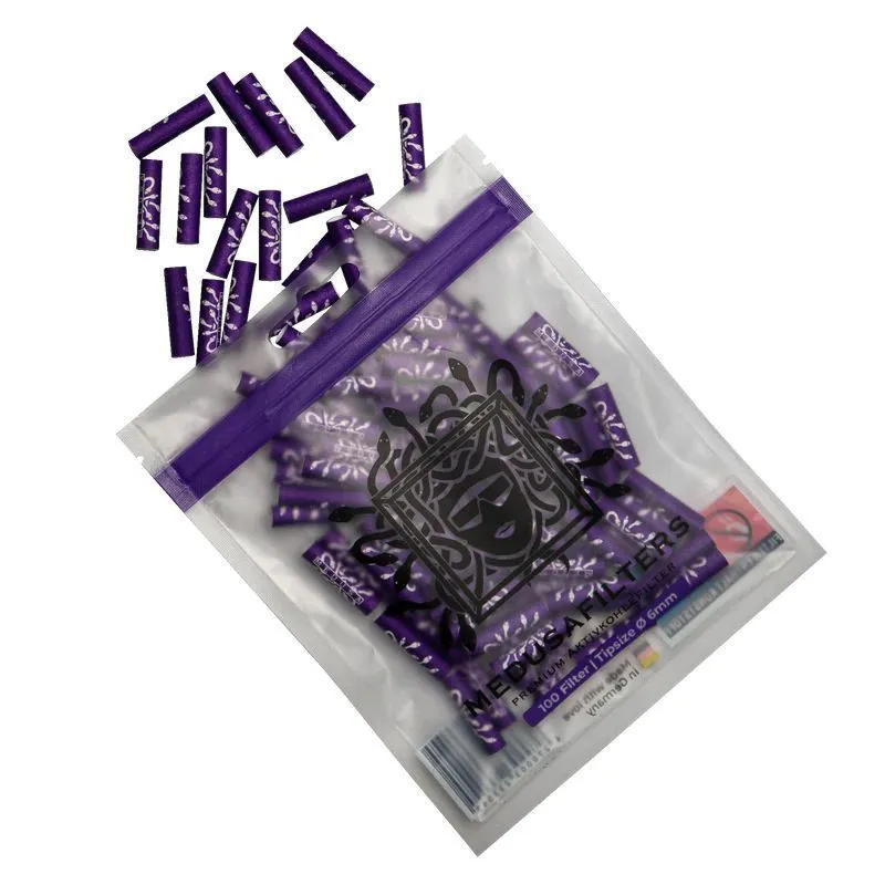Activated Charcoal Tips Violet (Medusafilters) — image 2
