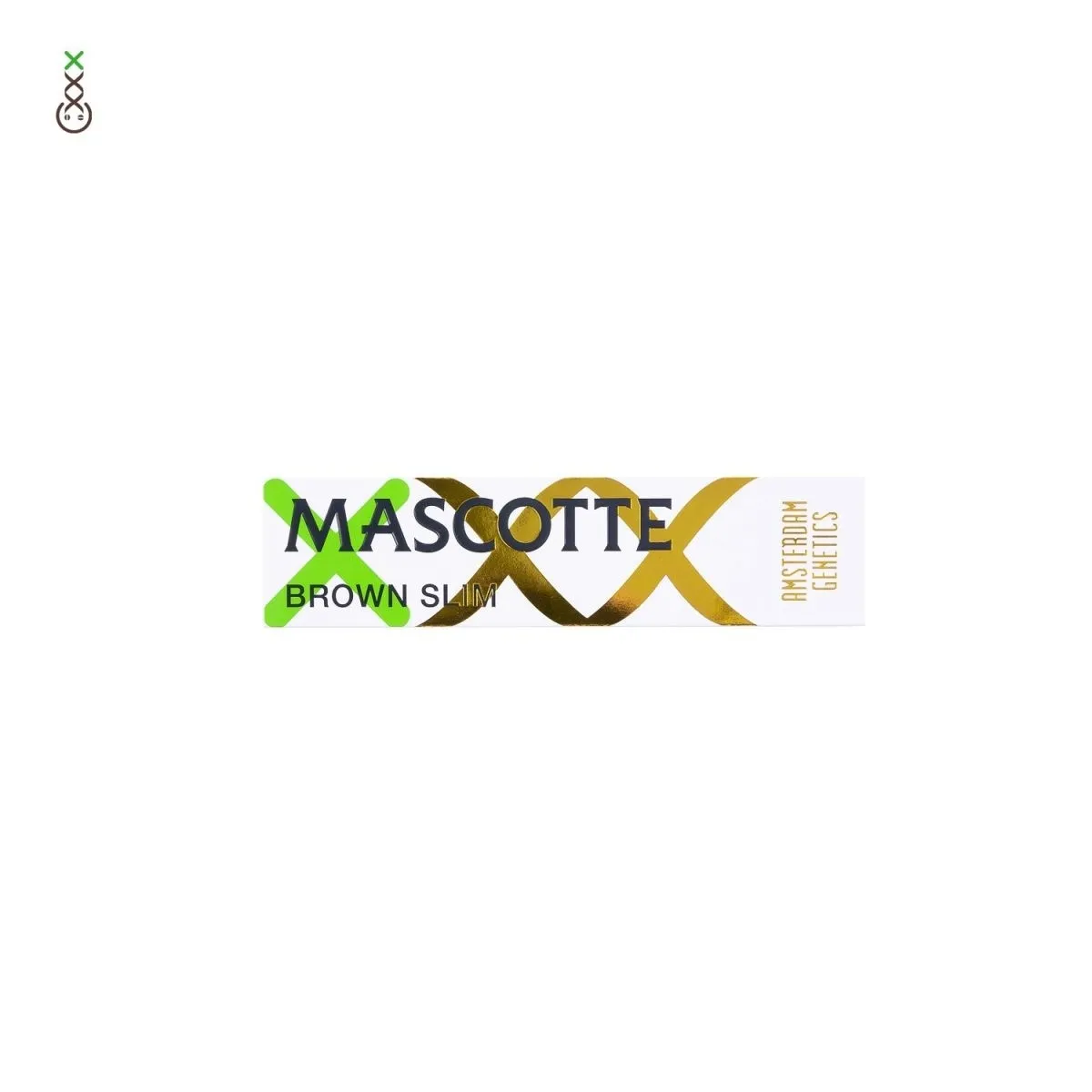 AG x Mascotte Brown Slim Size Rolling Papers