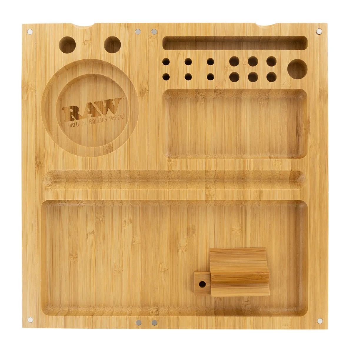 Bamboo Triple Flip Rolling Tray — image 3