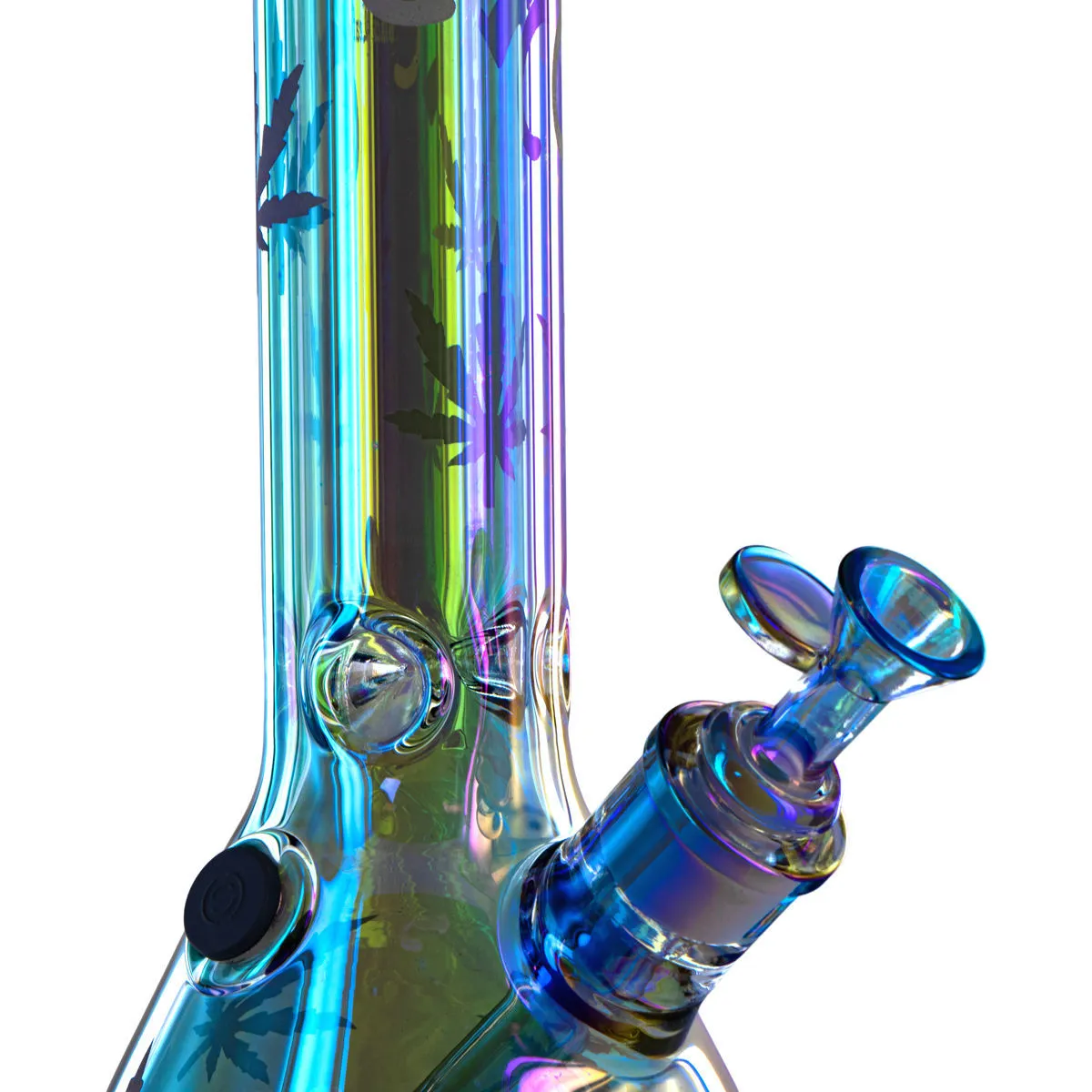 Beaker Ice Bong Rainbow — image 2