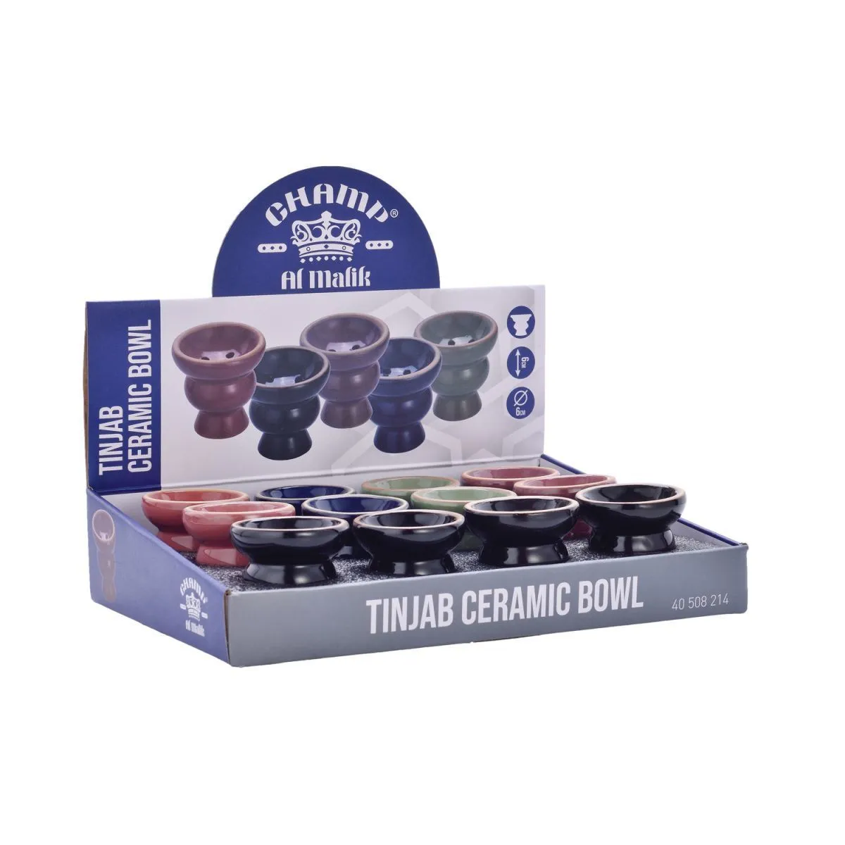 Ceramic Shisha Bowl Tinjab (Champ Al Malik) — image 3