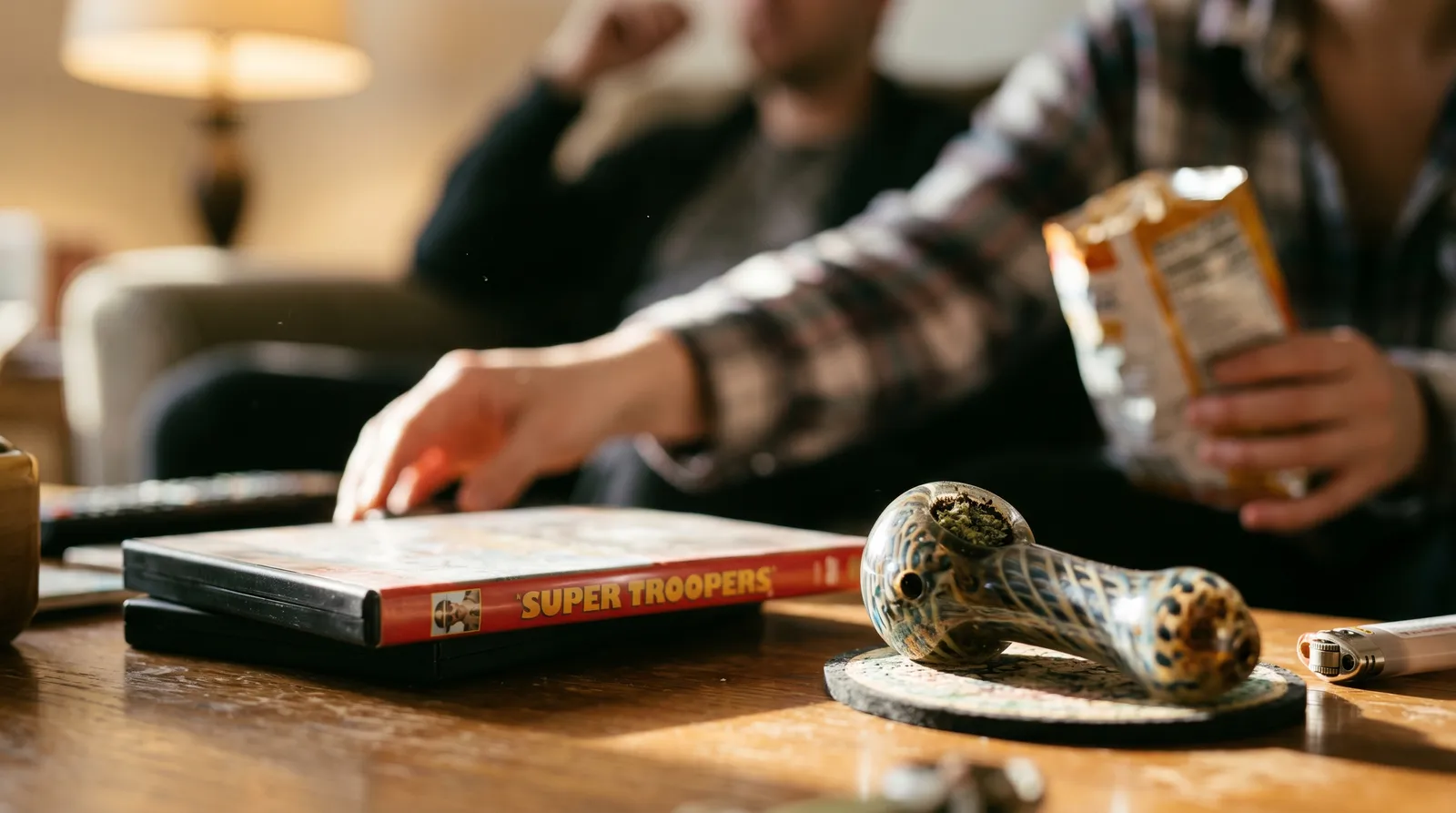 AZARIUS · A-tier stoner films — the reliable night-in picks