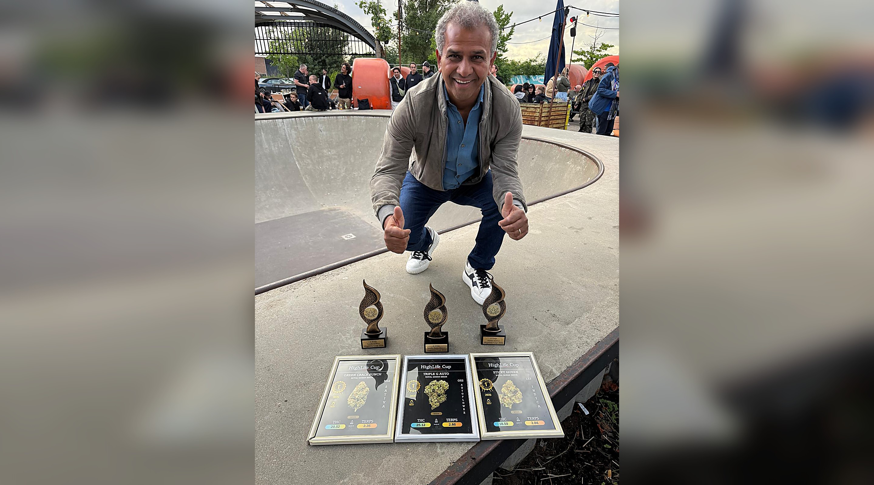 AZARIUS · Royal Queen Seeds Wins Three Cups at the HighLife Cup 2026