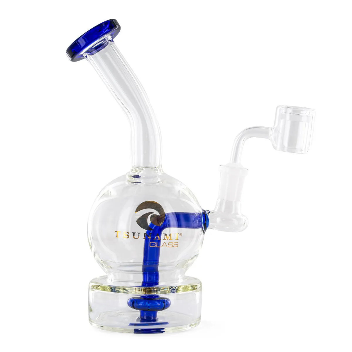 Concentrate Rig Shower Head 7'' (Tsunami Glass) — image 2