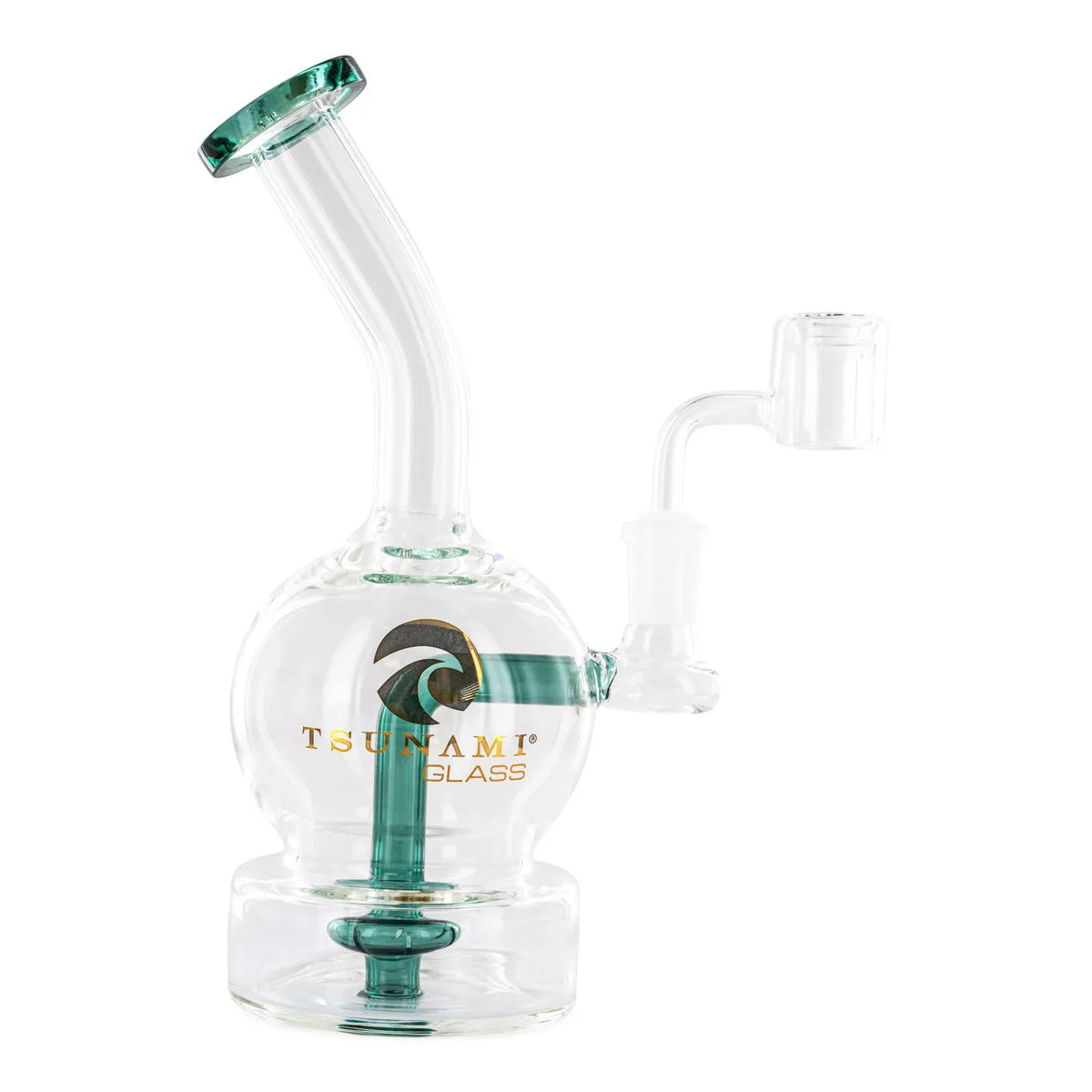 Concentrate Rig Shower Head 7'' (Tsunami Glass) — image 3