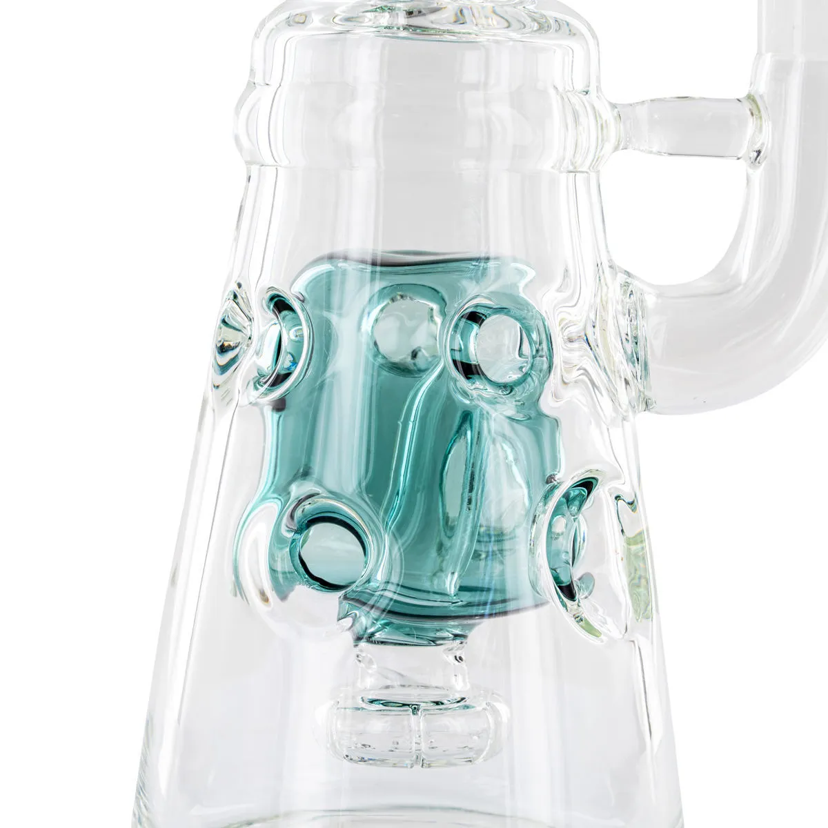 Concentrate Rig Shower Head Swiss 9'' (Tsunami Glass) — image 3
