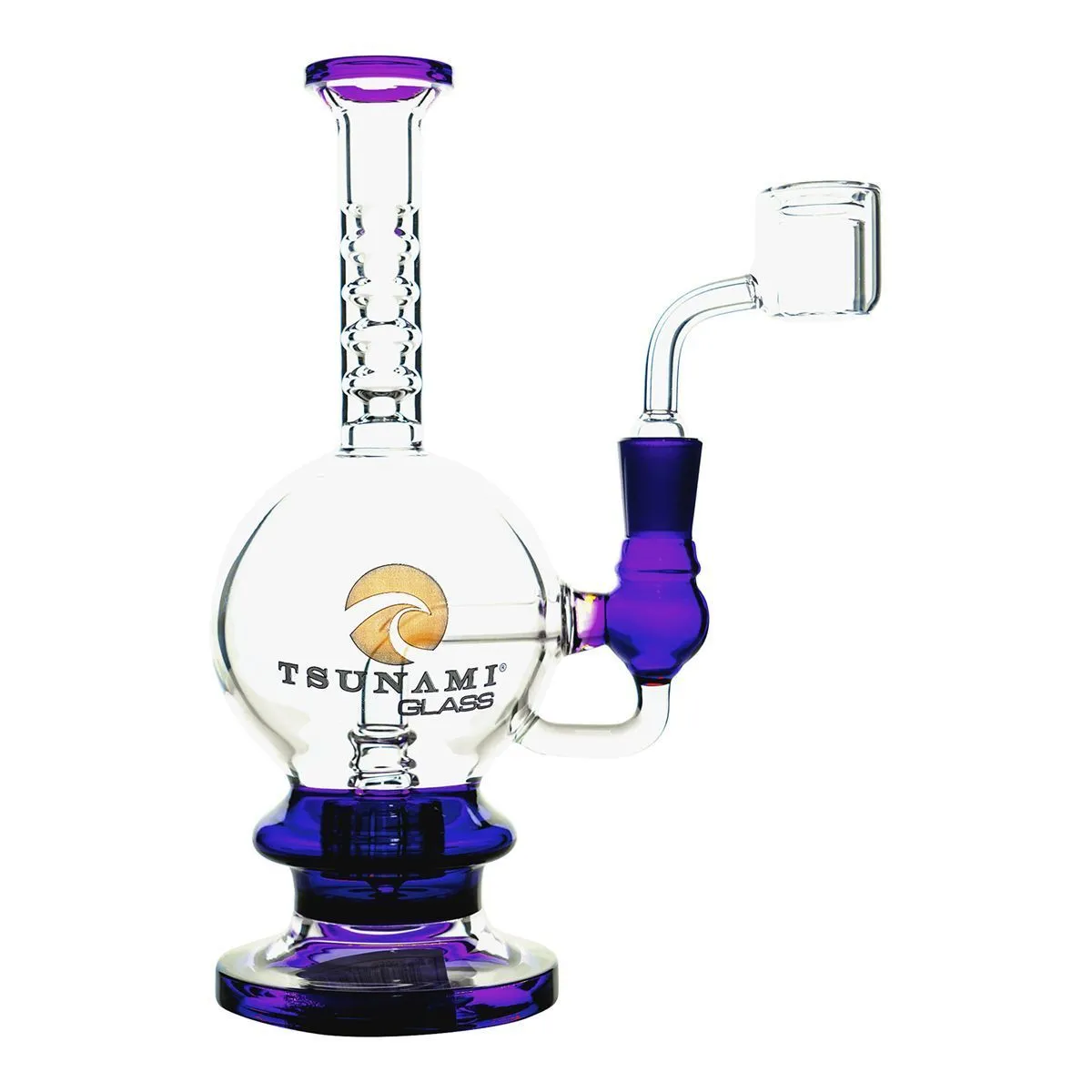 Dab Rig Shower Head 8″ (Tsunami Glass) — image 4