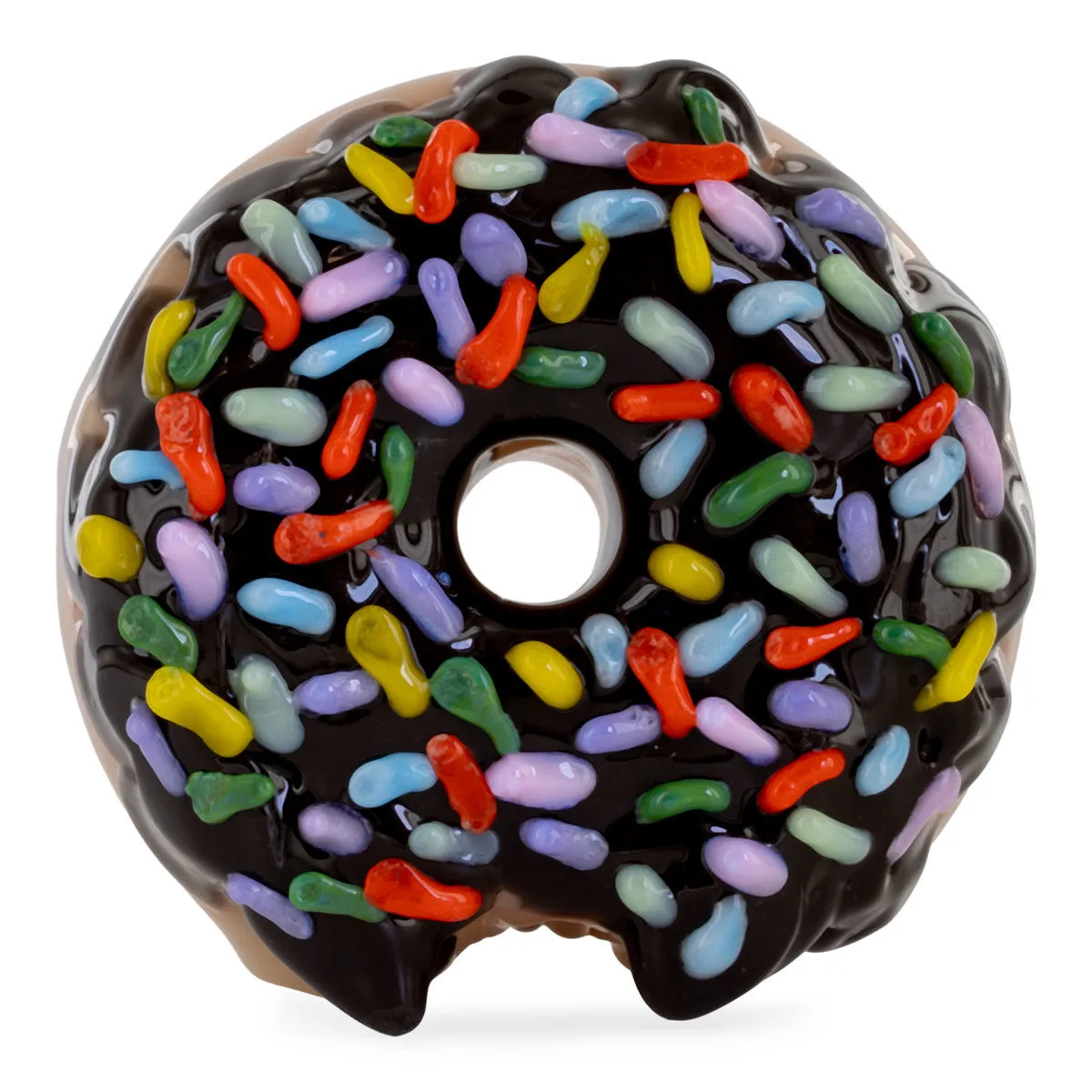 Donut Bite Me Dry Glass Pipe — image 3