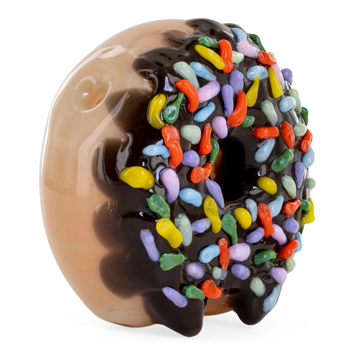Donut Bite Me Dry Glass Pipe — image 4