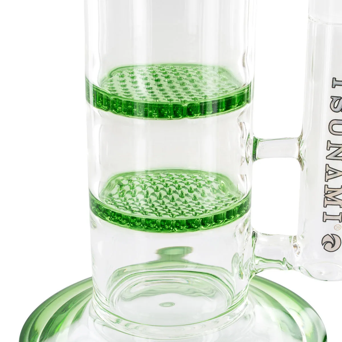 Double Honeycomb Dab Rig 15'' (Tsunami Glass) — image 2