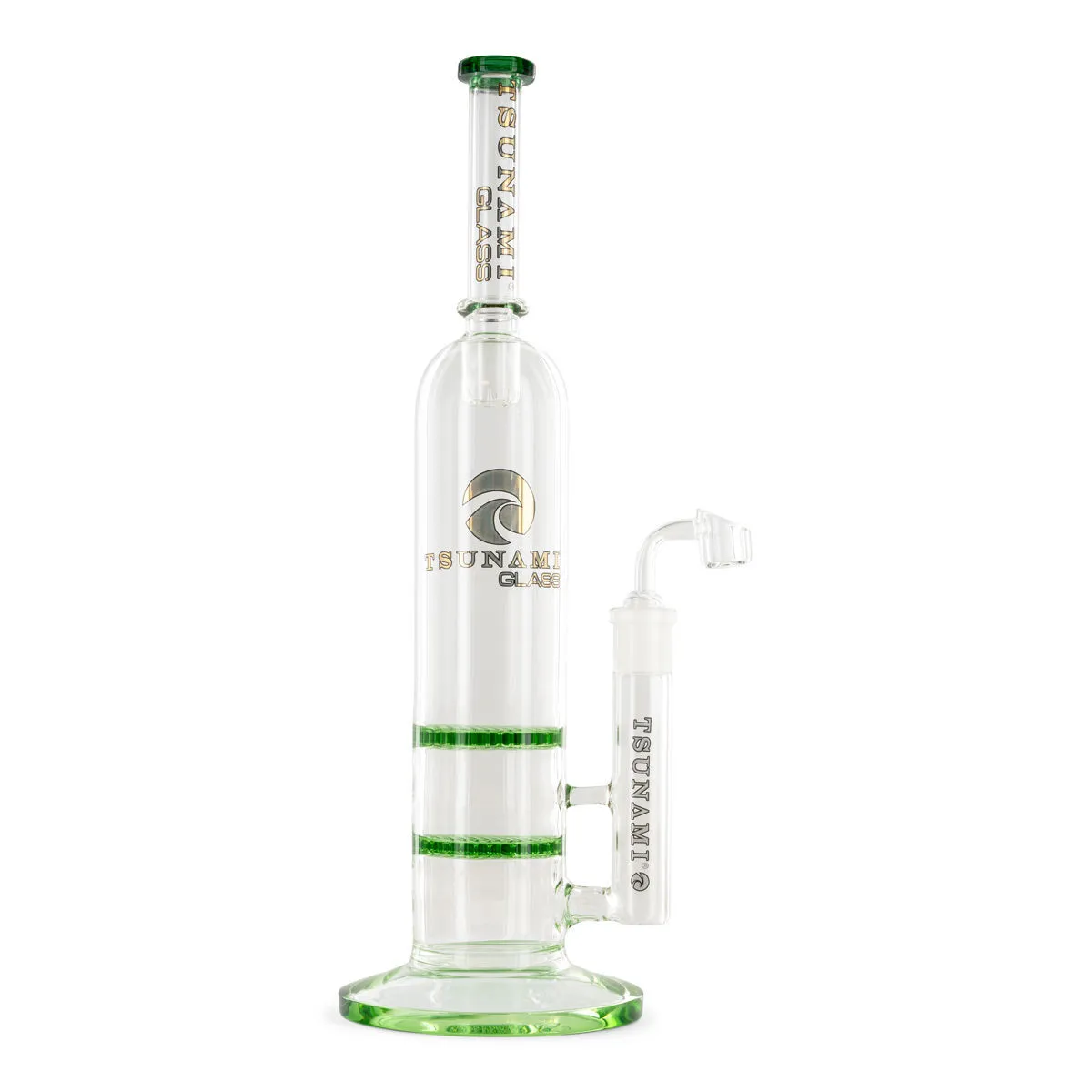 Double Honeycomb Dab Rig 15'' (Tsunami Glass) — image 3