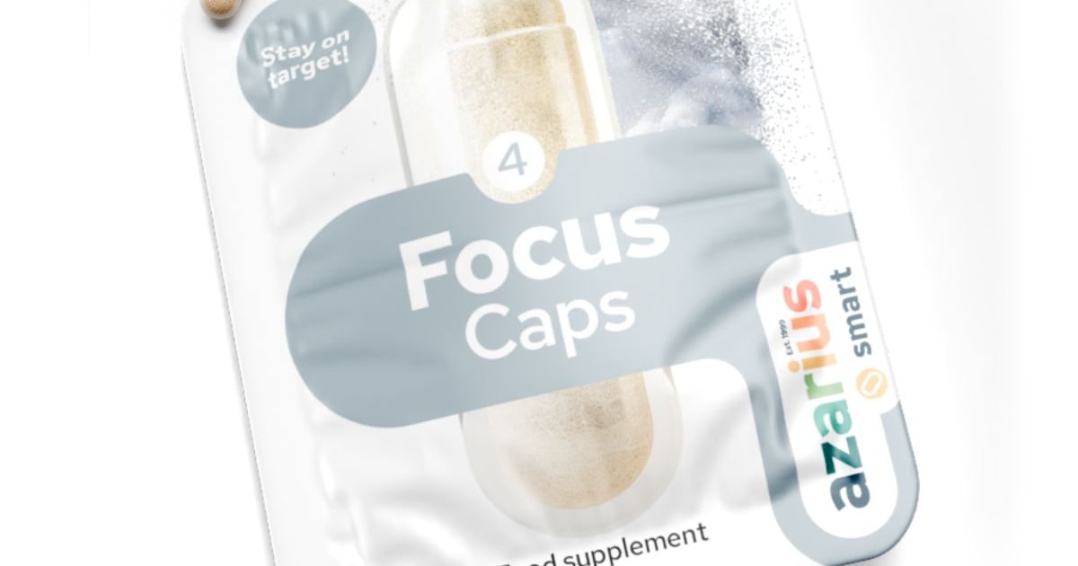 Focus Caps — Natural Nootropic Capsules | Azarius
