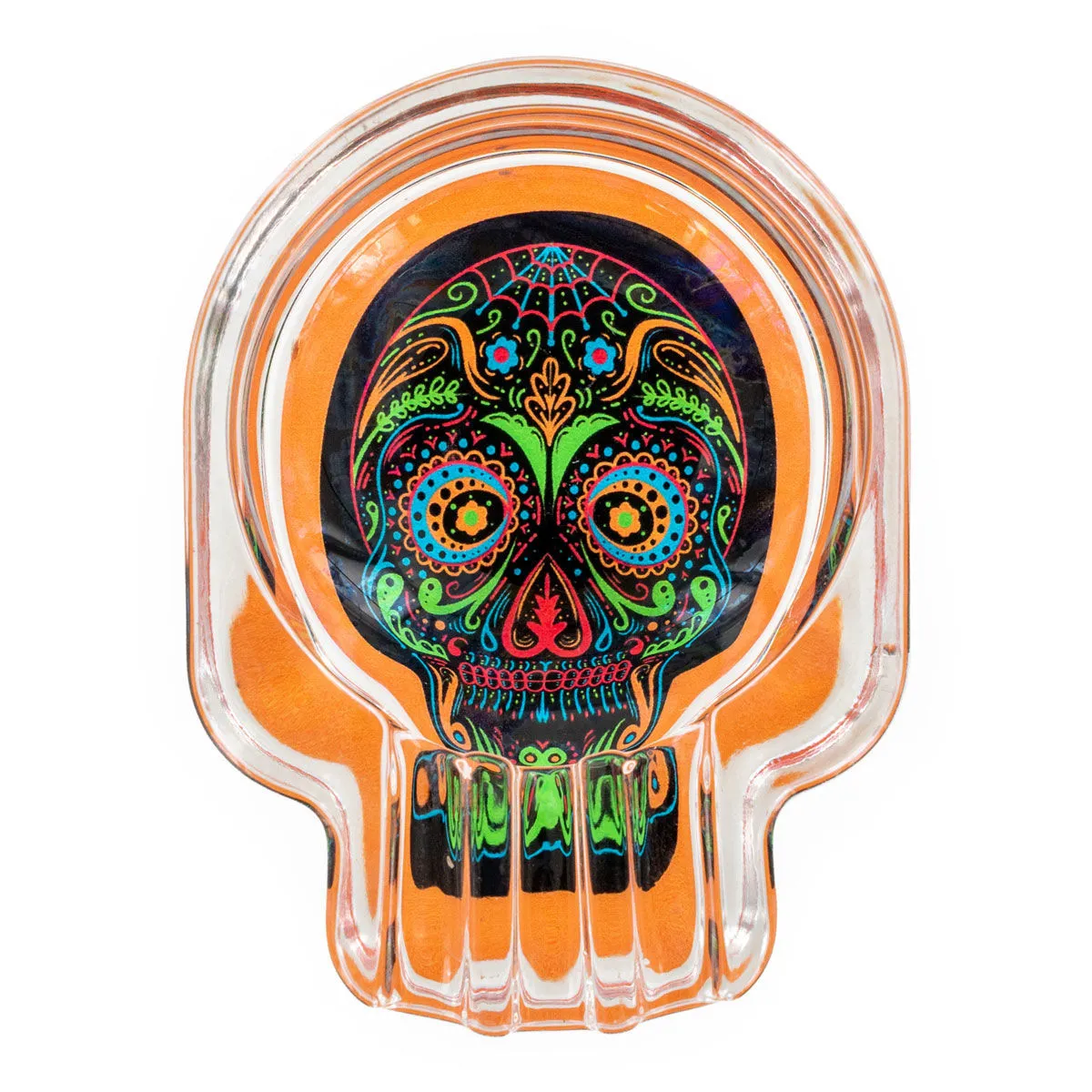 Glass Ashtray Skull — image 3