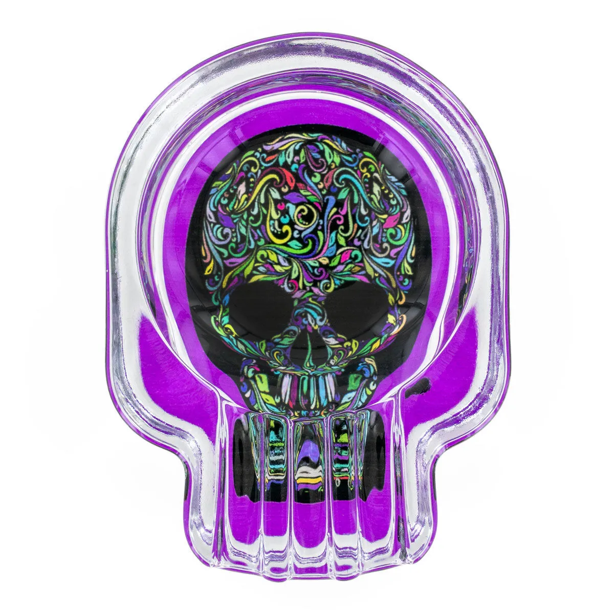 Glass Ashtray Skull — image 4