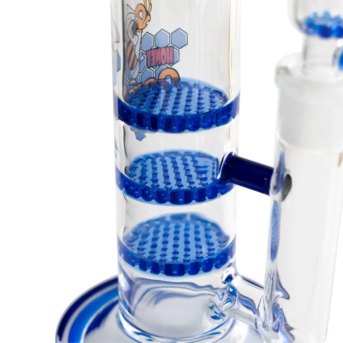 Glass Bong 'Triple HoneyComb' — image 4