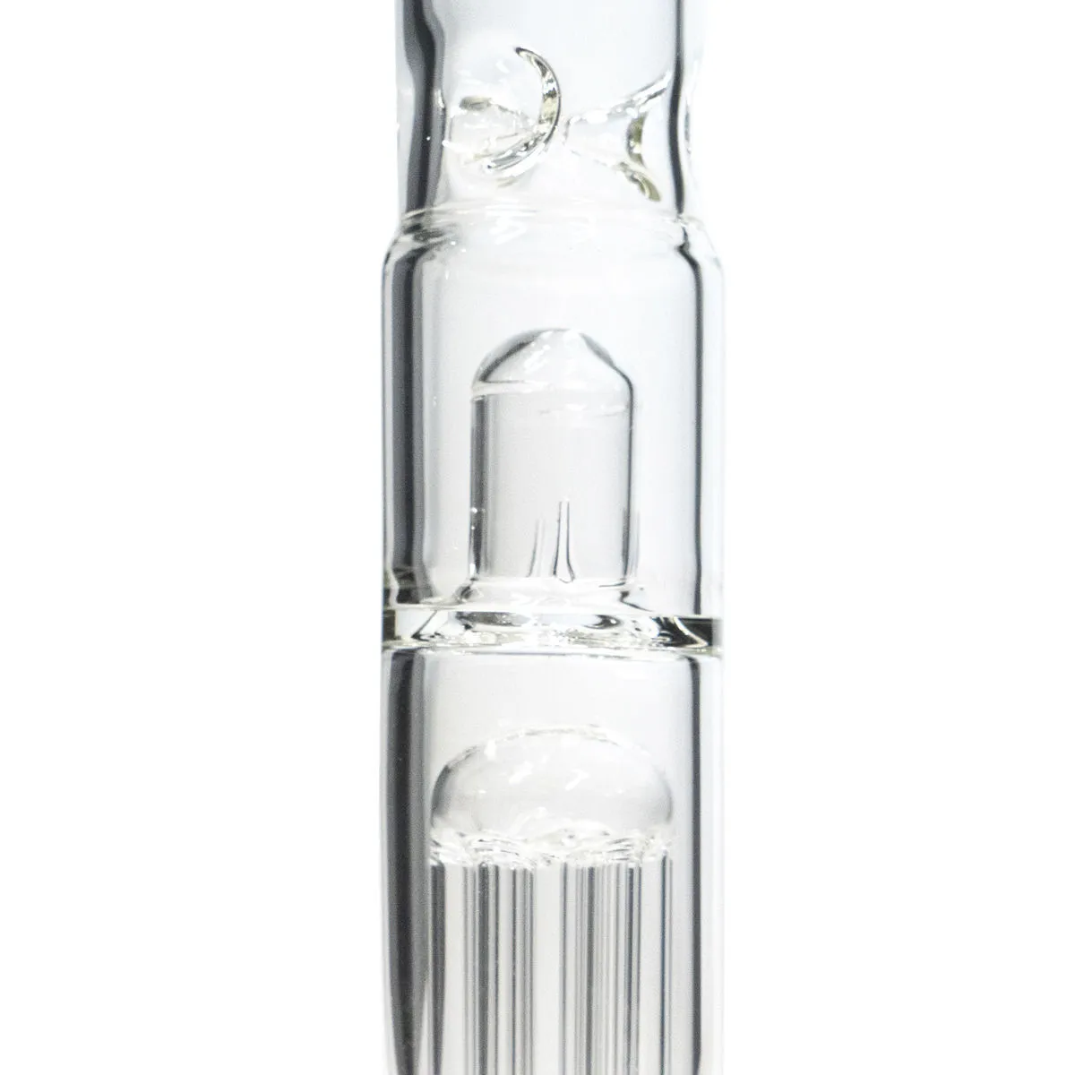 Glass Herb And Oil Bong Black Leaf — image 3