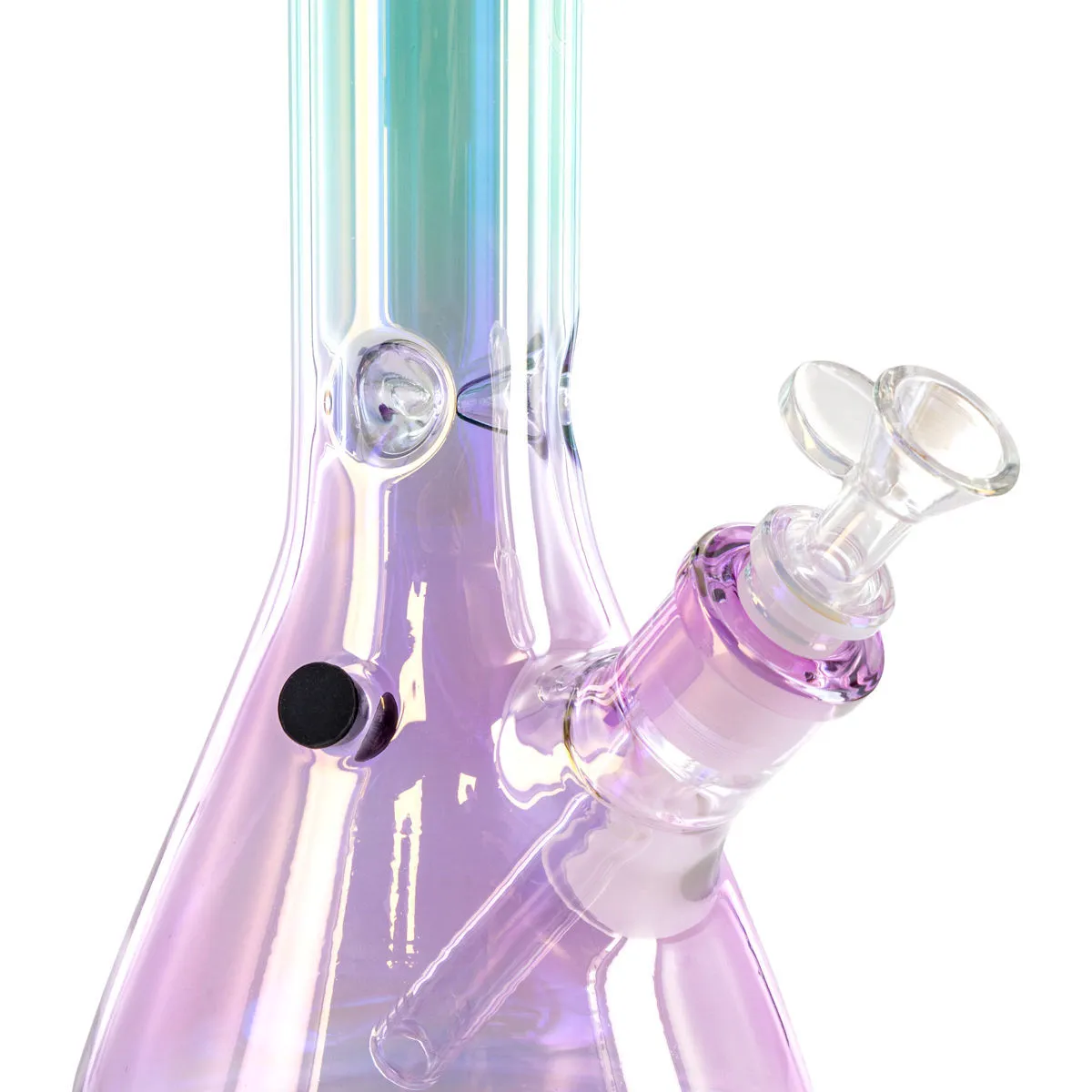 Glass Rainbow Ice Bong — image 2