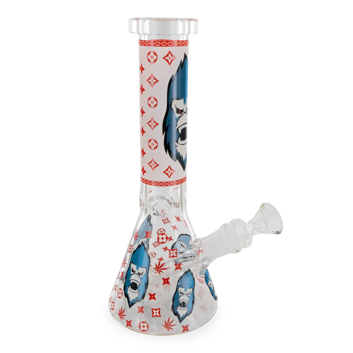 Glow in the Dark Gorilla Triple Thick Bong — image 4