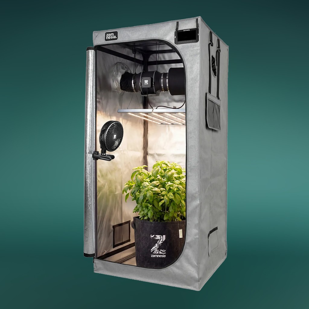 Complete Zamnesia Grow Tent Kit 80x80 in a clean, professional product layout.