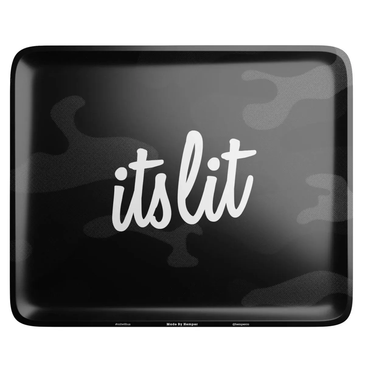 It's Lit Black Rolling Tray — image 2