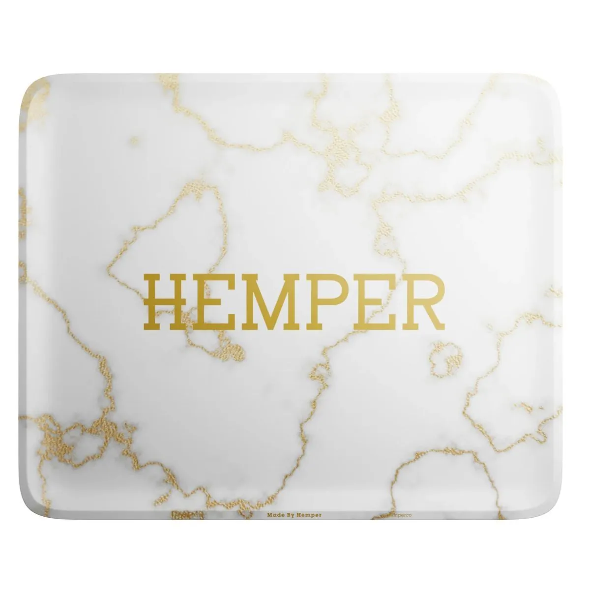Luxe Marble Rolling Tray White — image 2