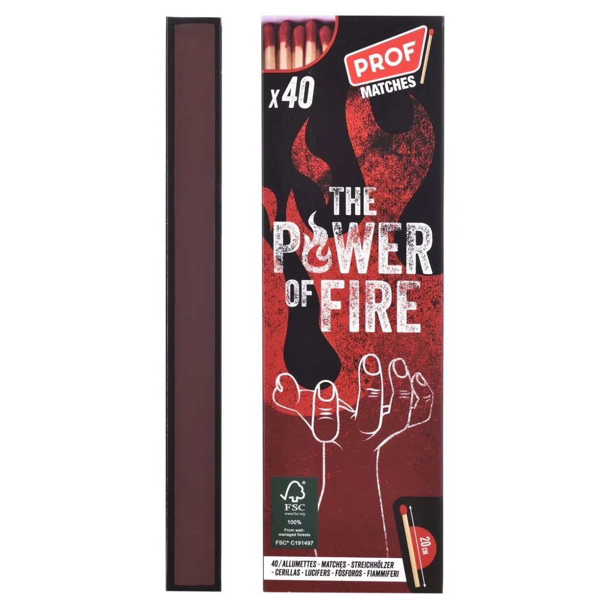 Matches 20cm (PROF) 40pcs — image 2