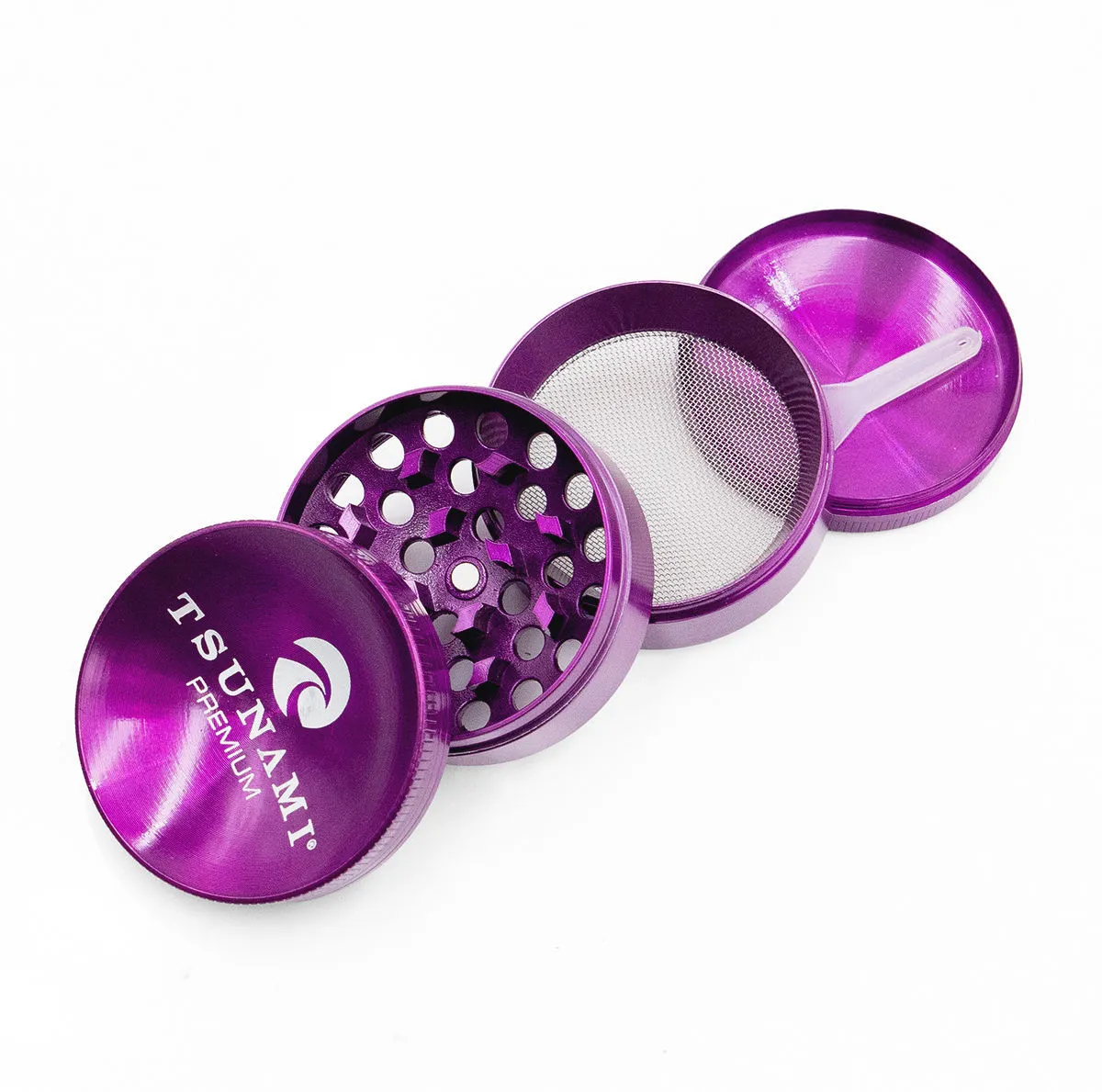 Metal Grinder 50mm (Tsunami Glass) — image 3