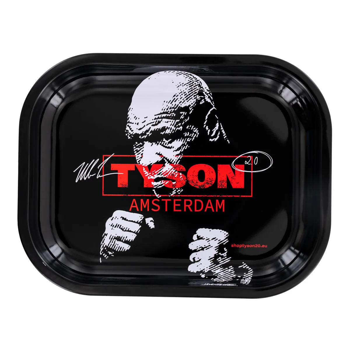 Metal Rolling Tray Black ''Boxing Mike'' — image 2