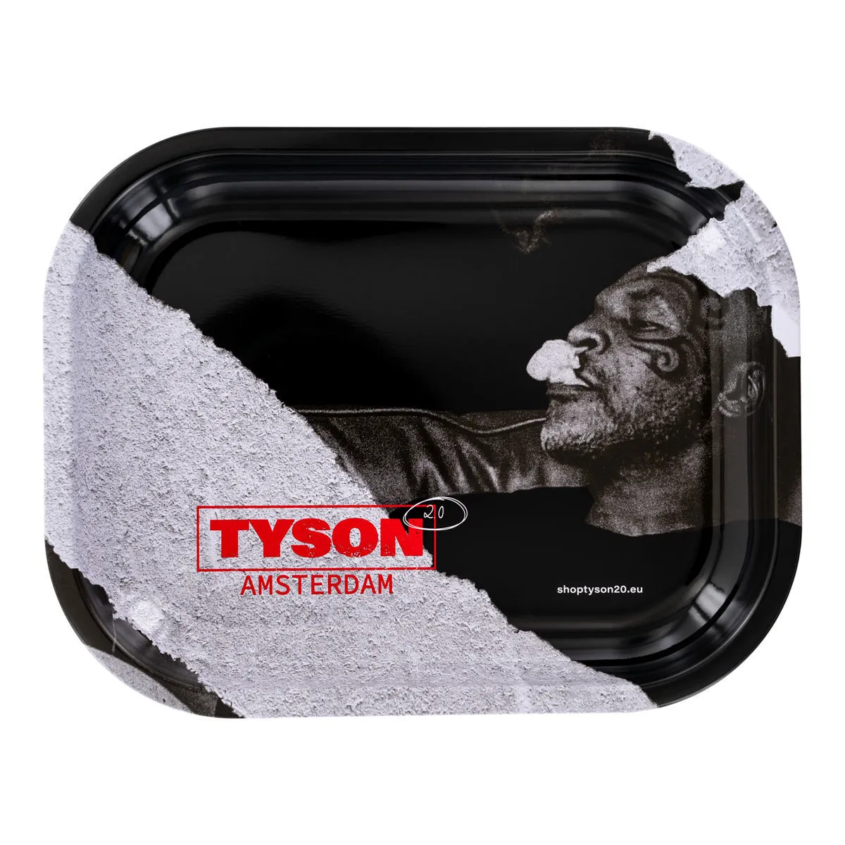 Metal Rolling Tray White ''Relaxing Mike'' — image 3