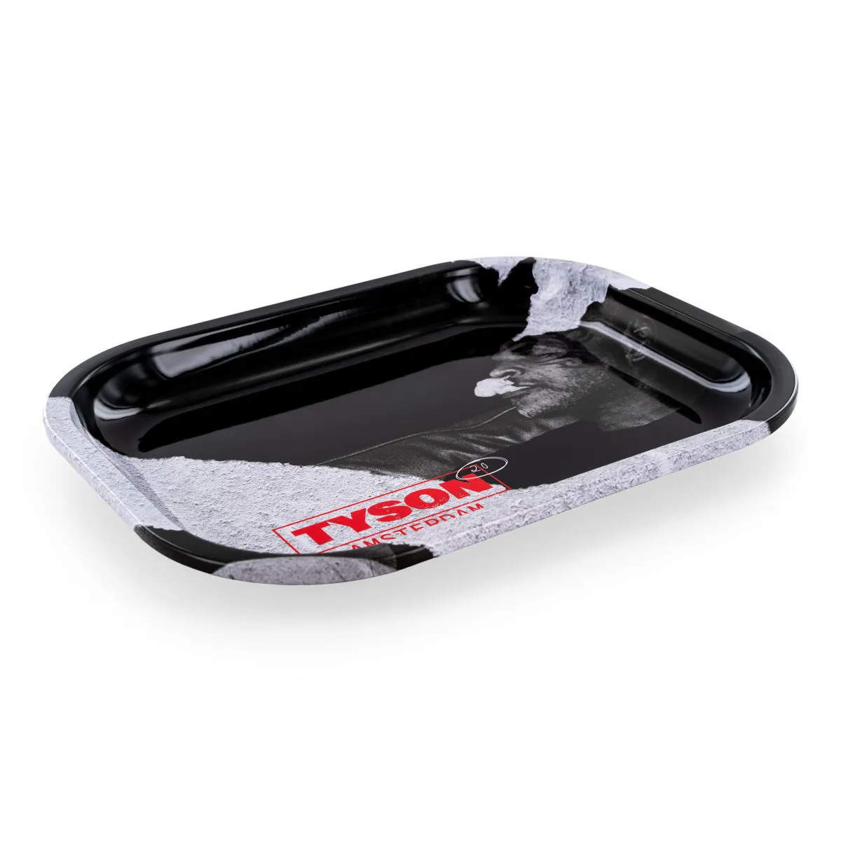 Metal Rolling Tray White ''Relaxing Mike'' — image 4