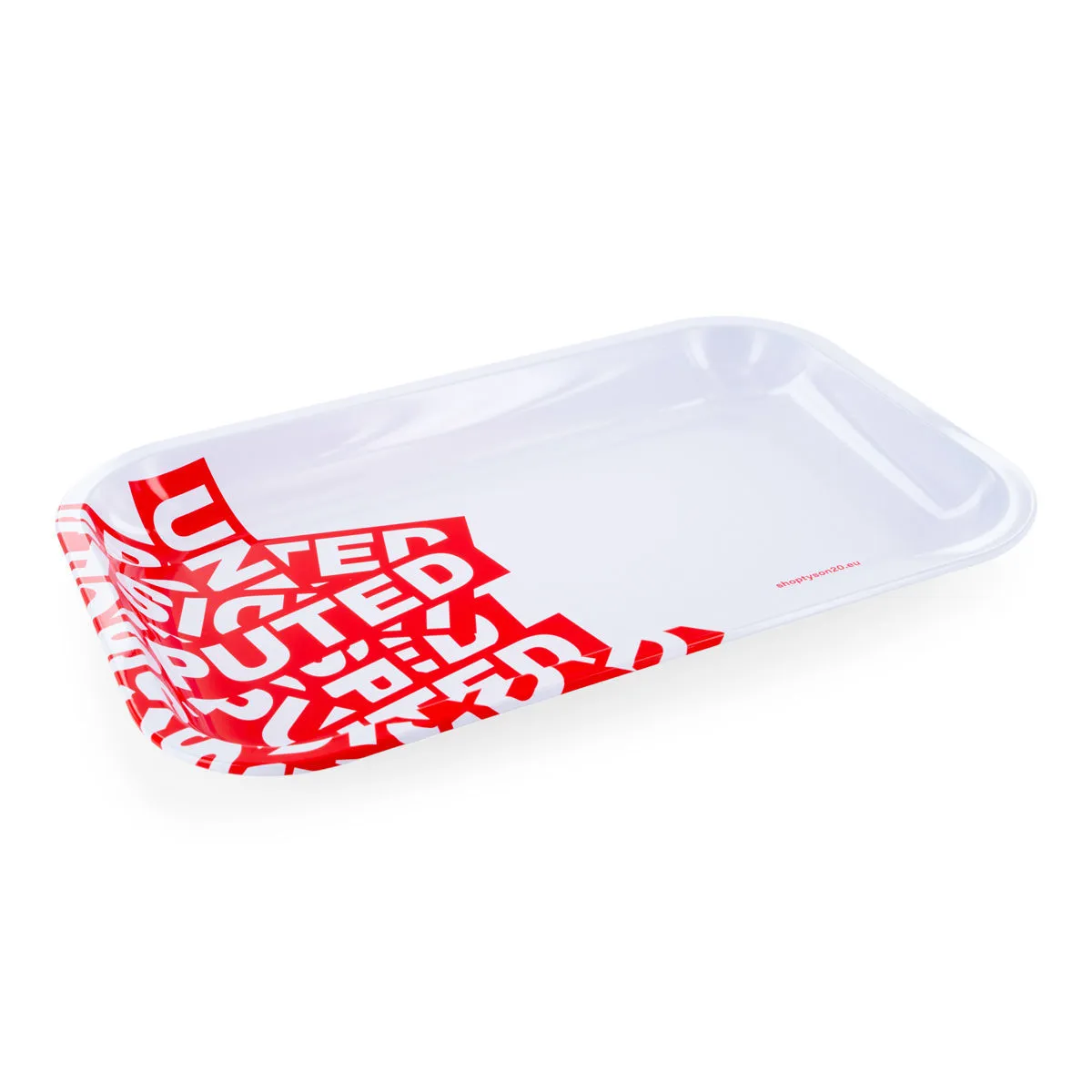 Metal Rolling Tray White ''Undisputed'' — image 4