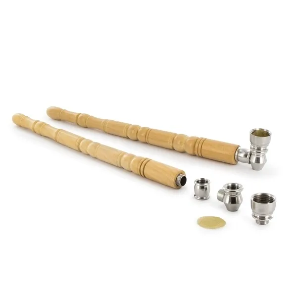 Metal Wooden Pipe Refined — image 2