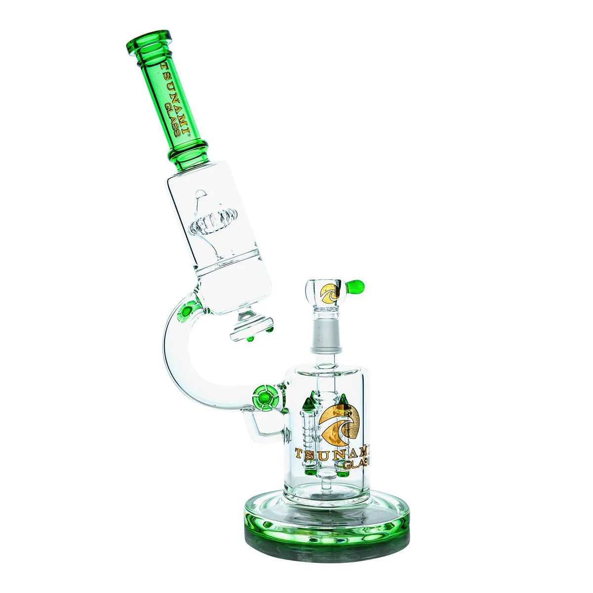 Microscope Bong 14'' (Tsunami Glass) — image 3