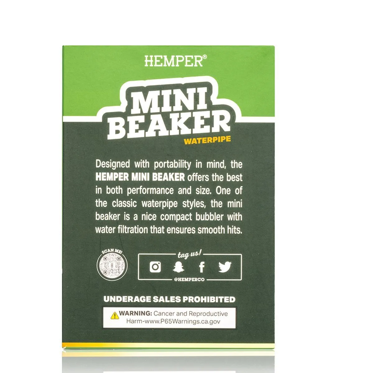 Mini Beaker Water Pipe — image 3