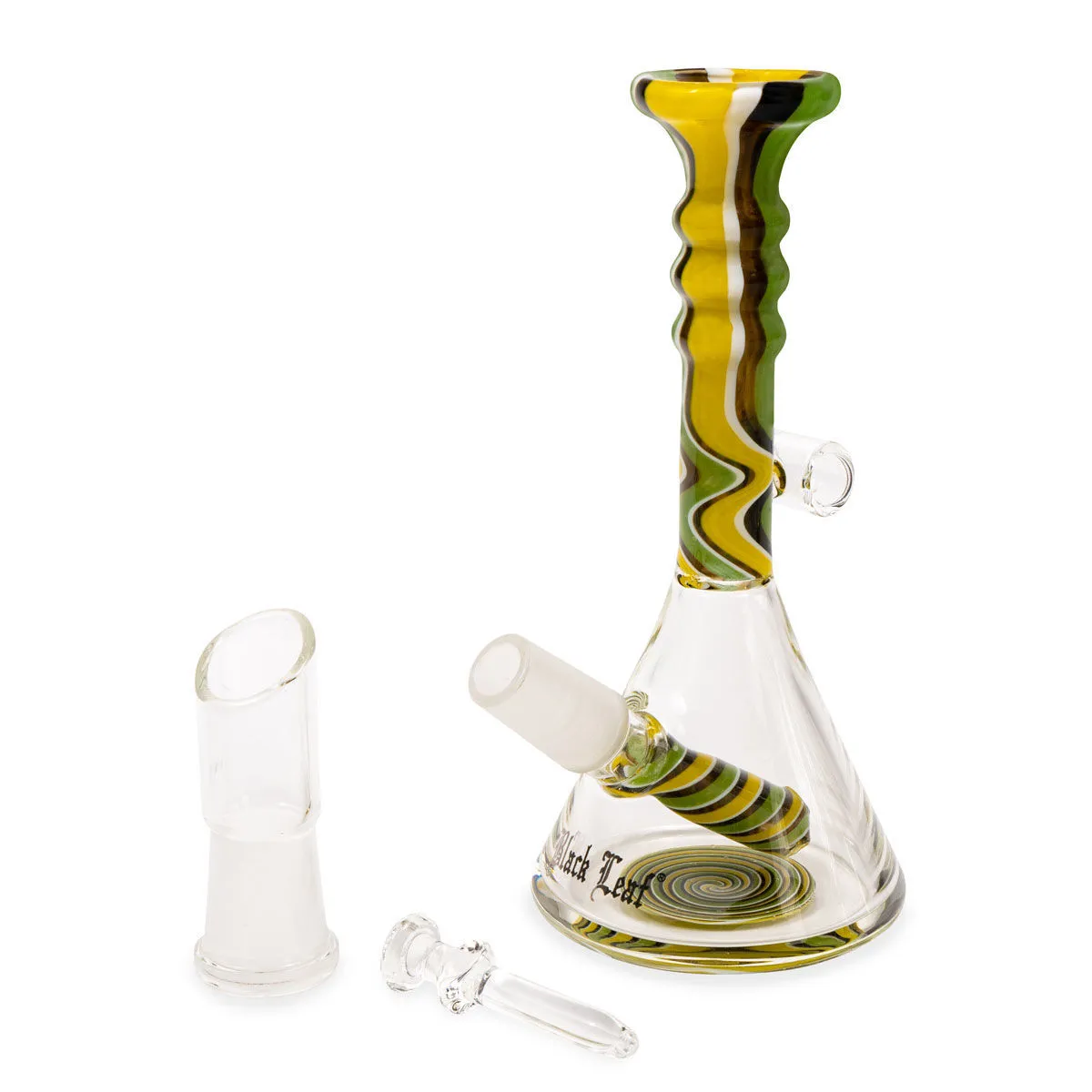 Mini Oil Bong Green Swirl — image 2