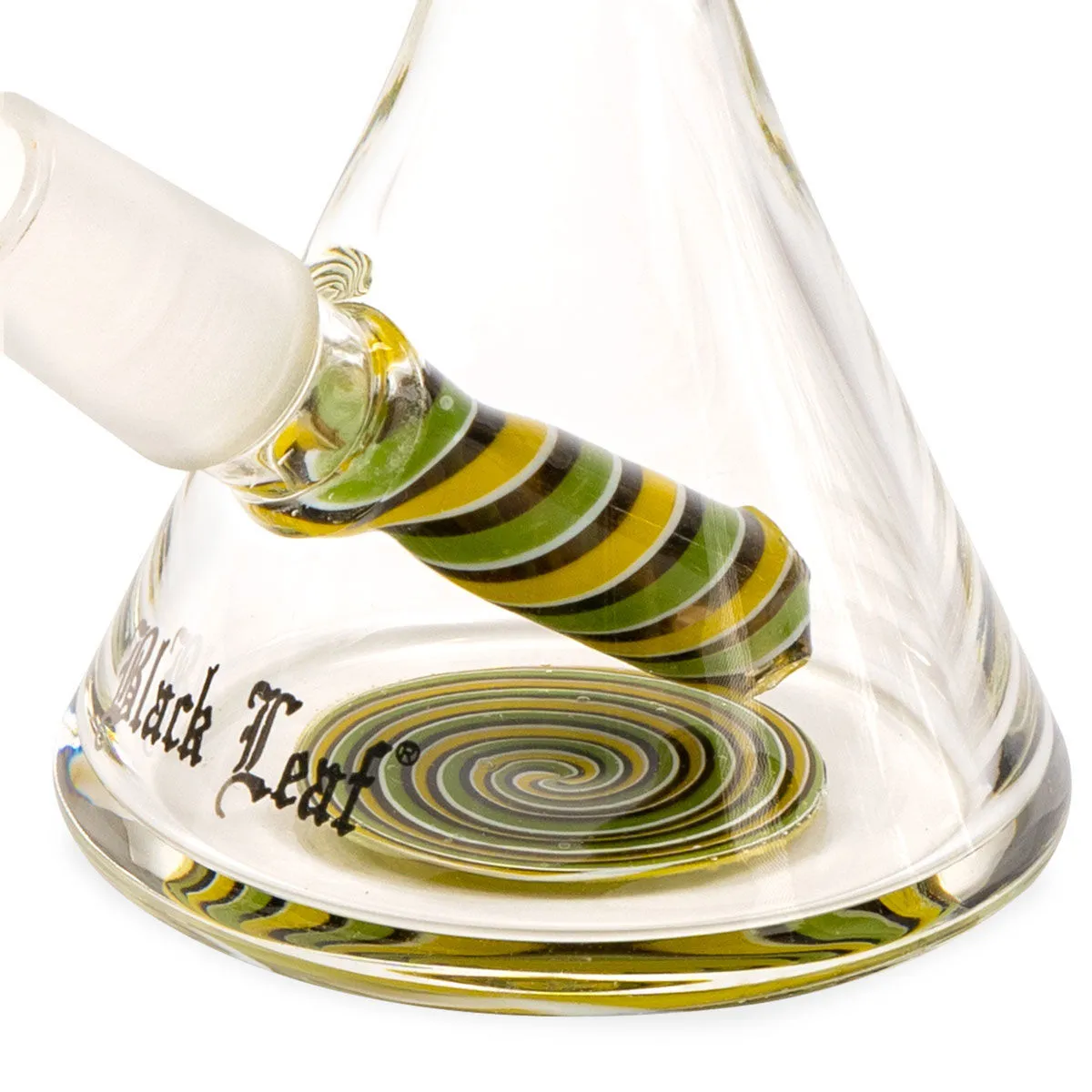 Mini Oil Bong Green Swirl — image 3