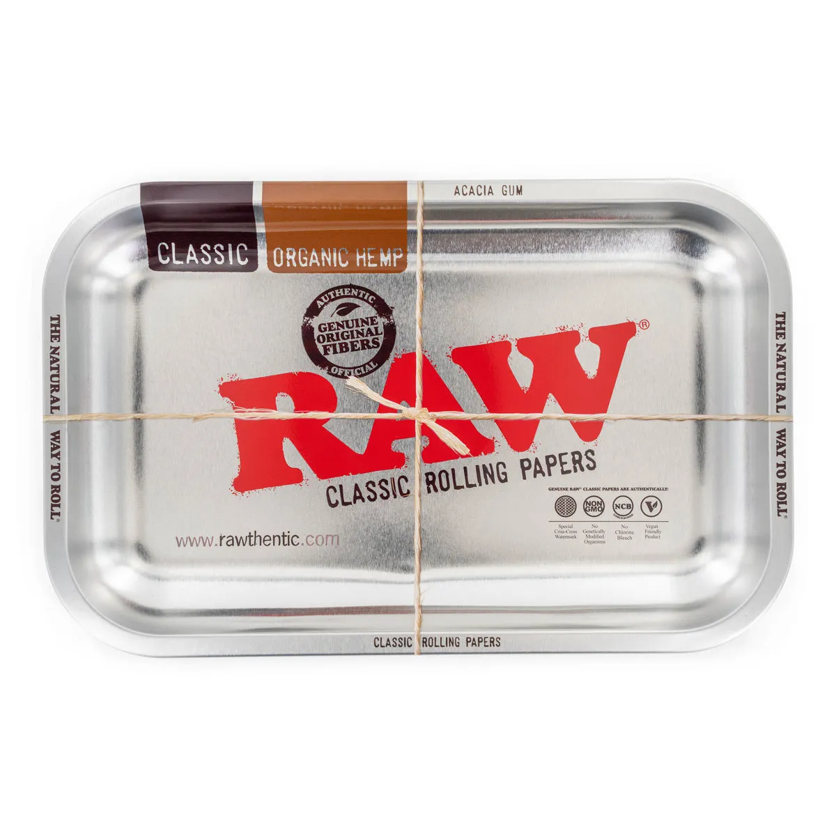 RAW Rolling Tray Silver — image 3