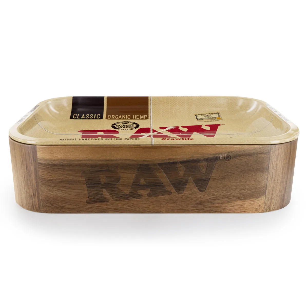 RAW Wooden Cache Box with Tray Lid — image 2