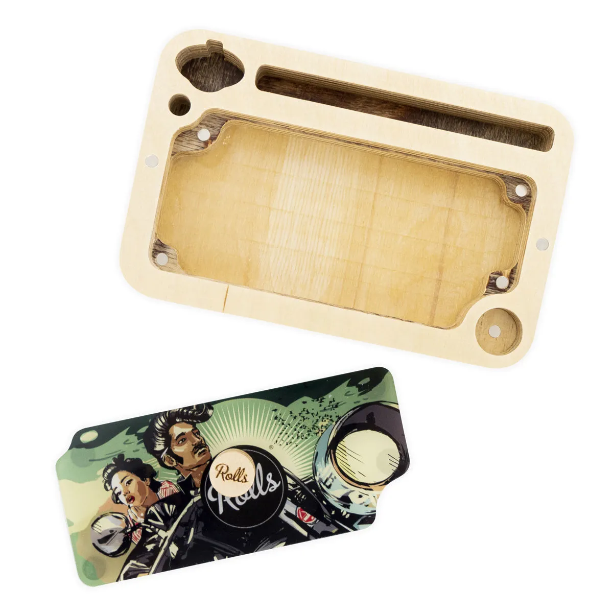 Rolling Tray with Secret Box — image 2