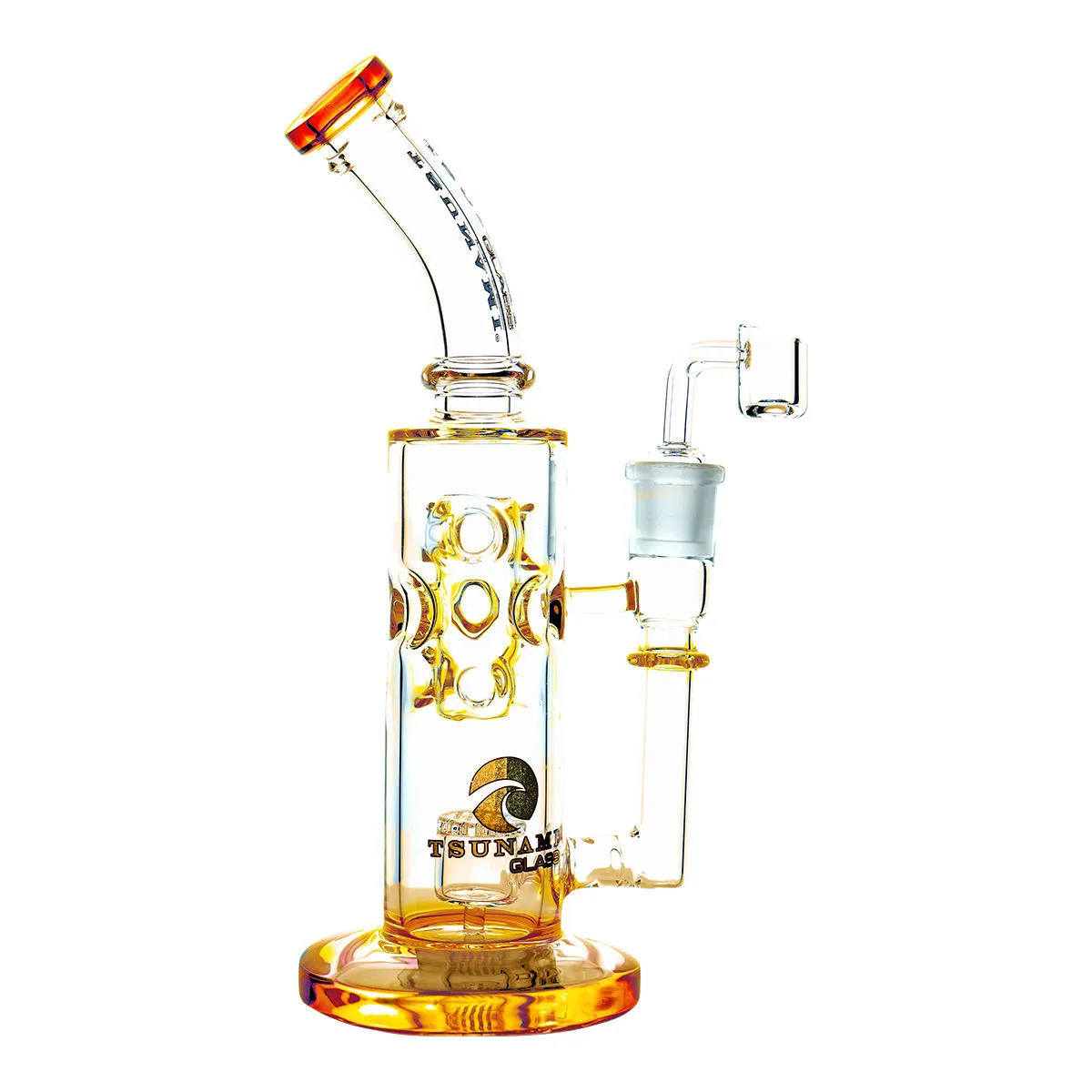 Shower Head Swiss Dab Rig 11'' (Tsunami Glass) — image 2