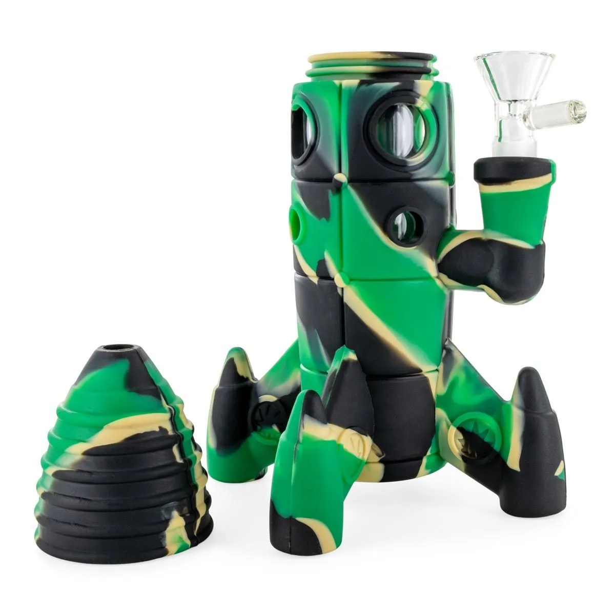 Silicone Rocket Bong with LED — image 4