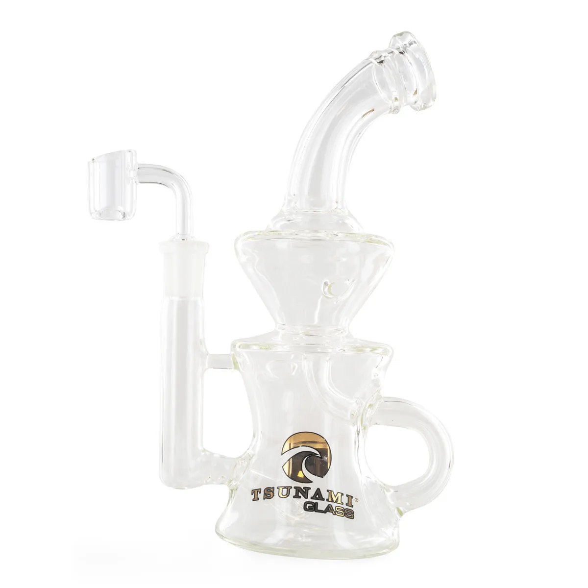 Sprinkler Recycler Dab Rig 9'' (Tsunami Glass) — image 2