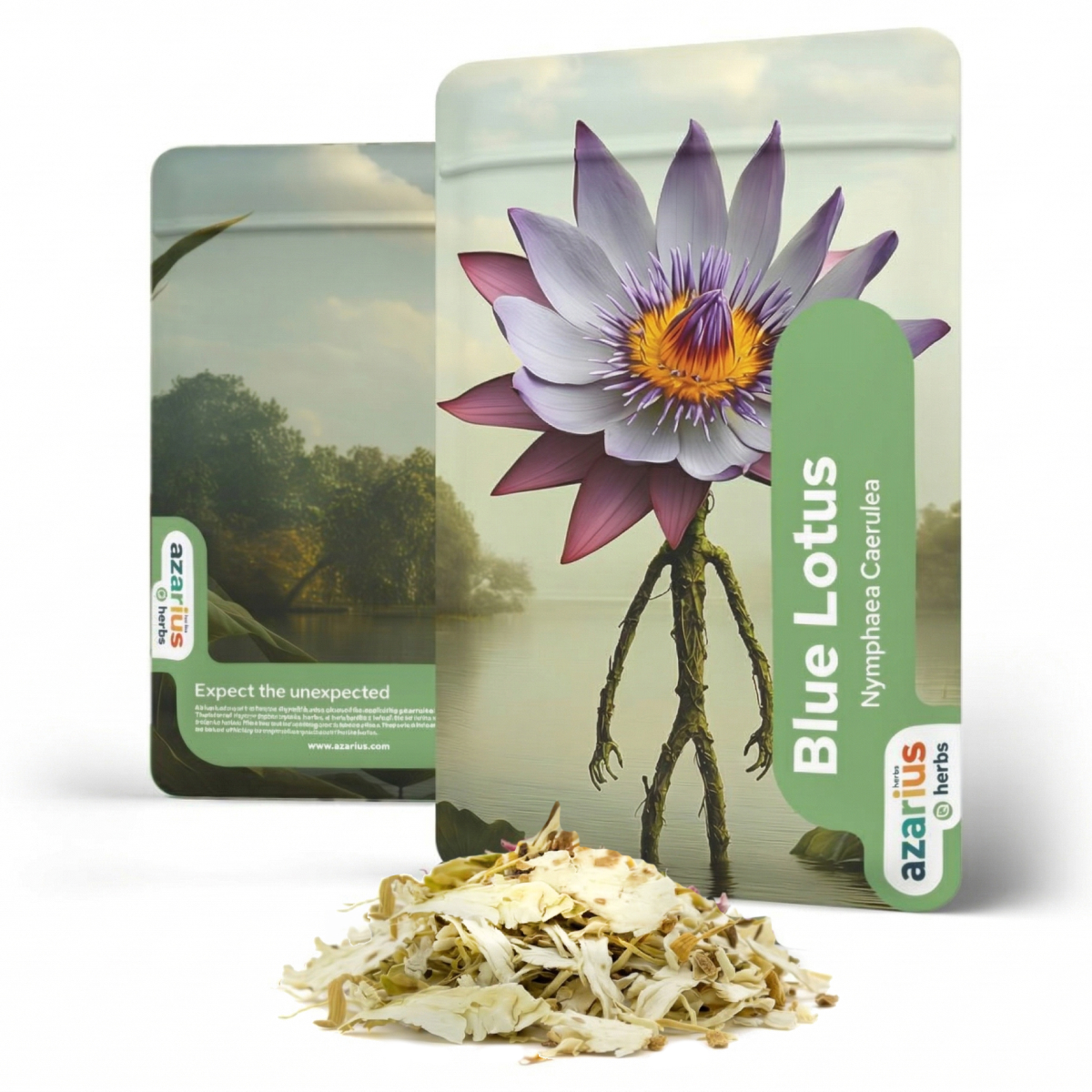White Lotus Shredded (20g) — Nymphaea ampla | Azarius