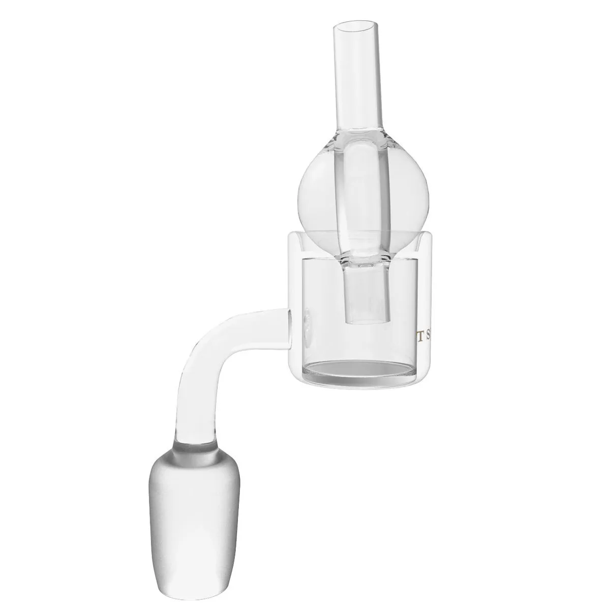 Thermal Quartz Banger with Carb Cap (Tsunami Glass) — image 2